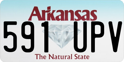 AR license plate 591UPV