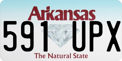 AR license plate 591UPX