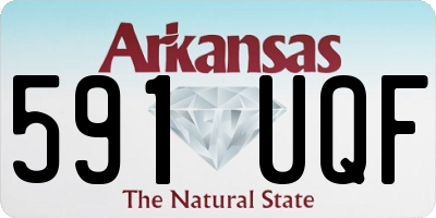 AR license plate 591UQF