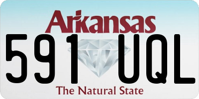 AR license plate 591UQL