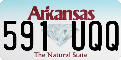 AR license plate 591UQQ