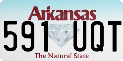 AR license plate 591UQT