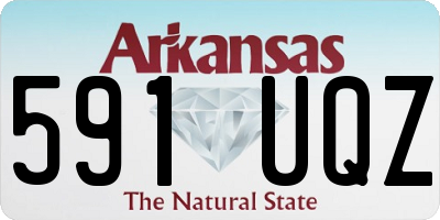AR license plate 591UQZ