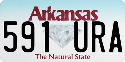 AR license plate 591URA