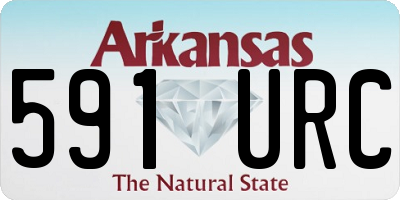AR license plate 591URC