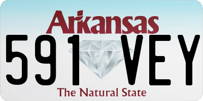 AR license plate 591VEY