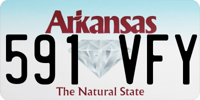 AR license plate 591VFY