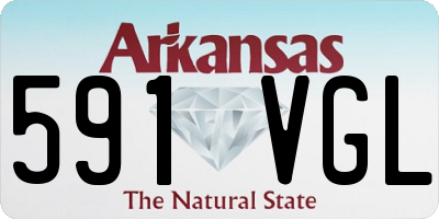 AR license plate 591VGL