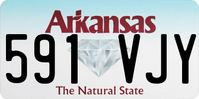 AR license plate 591VJY
