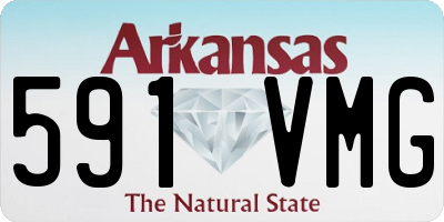 AR license plate 591VMG