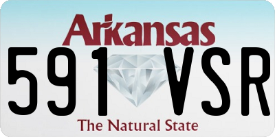 AR license plate 591VSR
