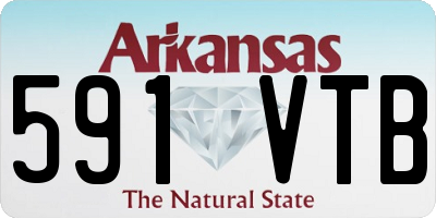 AR license plate 591VTB