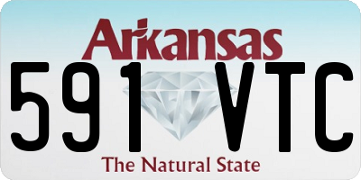 AR license plate 591VTC