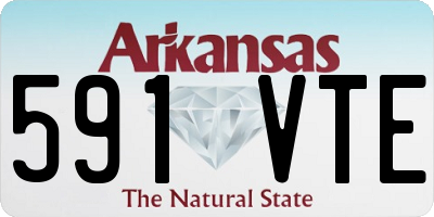 AR license plate 591VTE