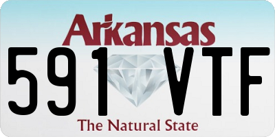 AR license plate 591VTF