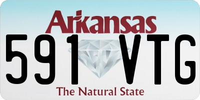 AR license plate 591VTG
