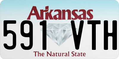 AR license plate 591VTH