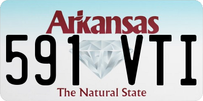 AR license plate 591VTI