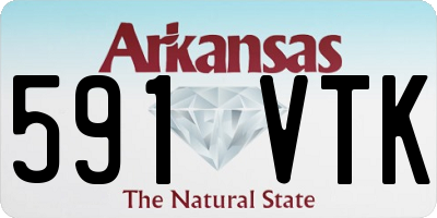 AR license plate 591VTK