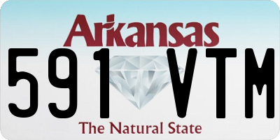 AR license plate 591VTM
