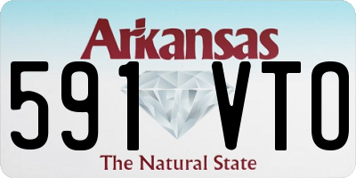 AR license plate 591VTO