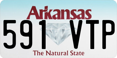 AR license plate 591VTP