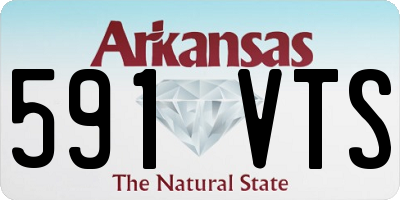 AR license plate 591VTS