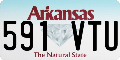 AR license plate 591VTU