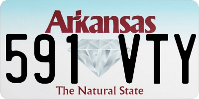 AR license plate 591VTY