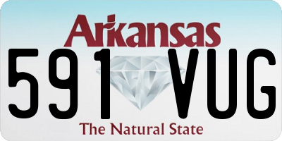 AR license plate 591VUG