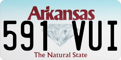 AR license plate 591VUI