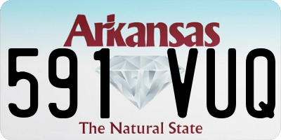 AR license plate 591VUQ