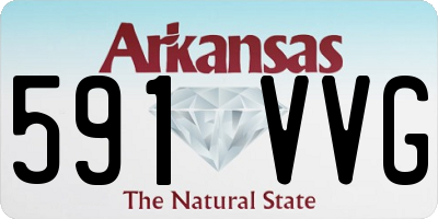AR license plate 591VVG