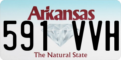 AR license plate 591VVH