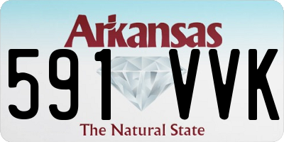 AR license plate 591VVK
