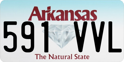 AR license plate 591VVL