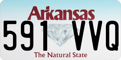 AR license plate 591VVQ