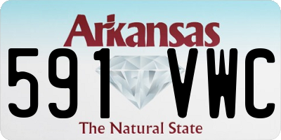 AR license plate 591VWC