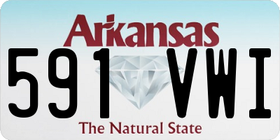 AR license plate 591VWI