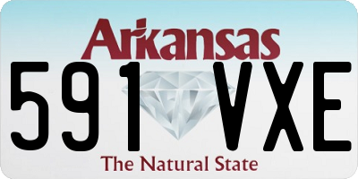 AR license plate 591VXE