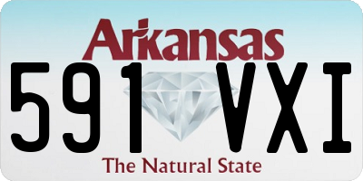 AR license plate 591VXI