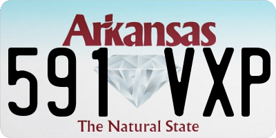 AR license plate 591VXP