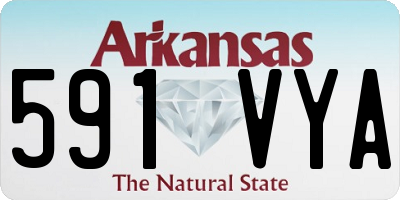 AR license plate 591VYA