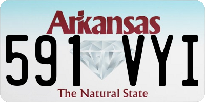 AR license plate 591VYI