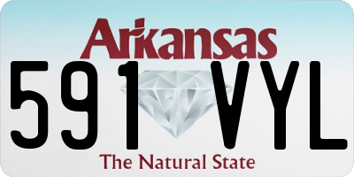 AR license plate 591VYL