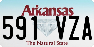 AR license plate 591VZA