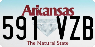 AR license plate 591VZB