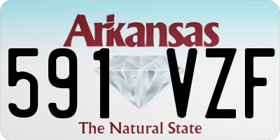 AR license plate 591VZF
