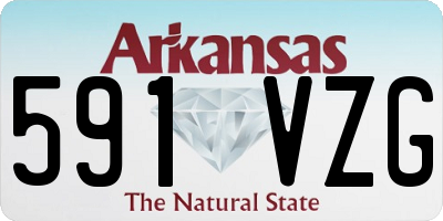 AR license plate 591VZG
