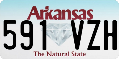 AR license plate 591VZH